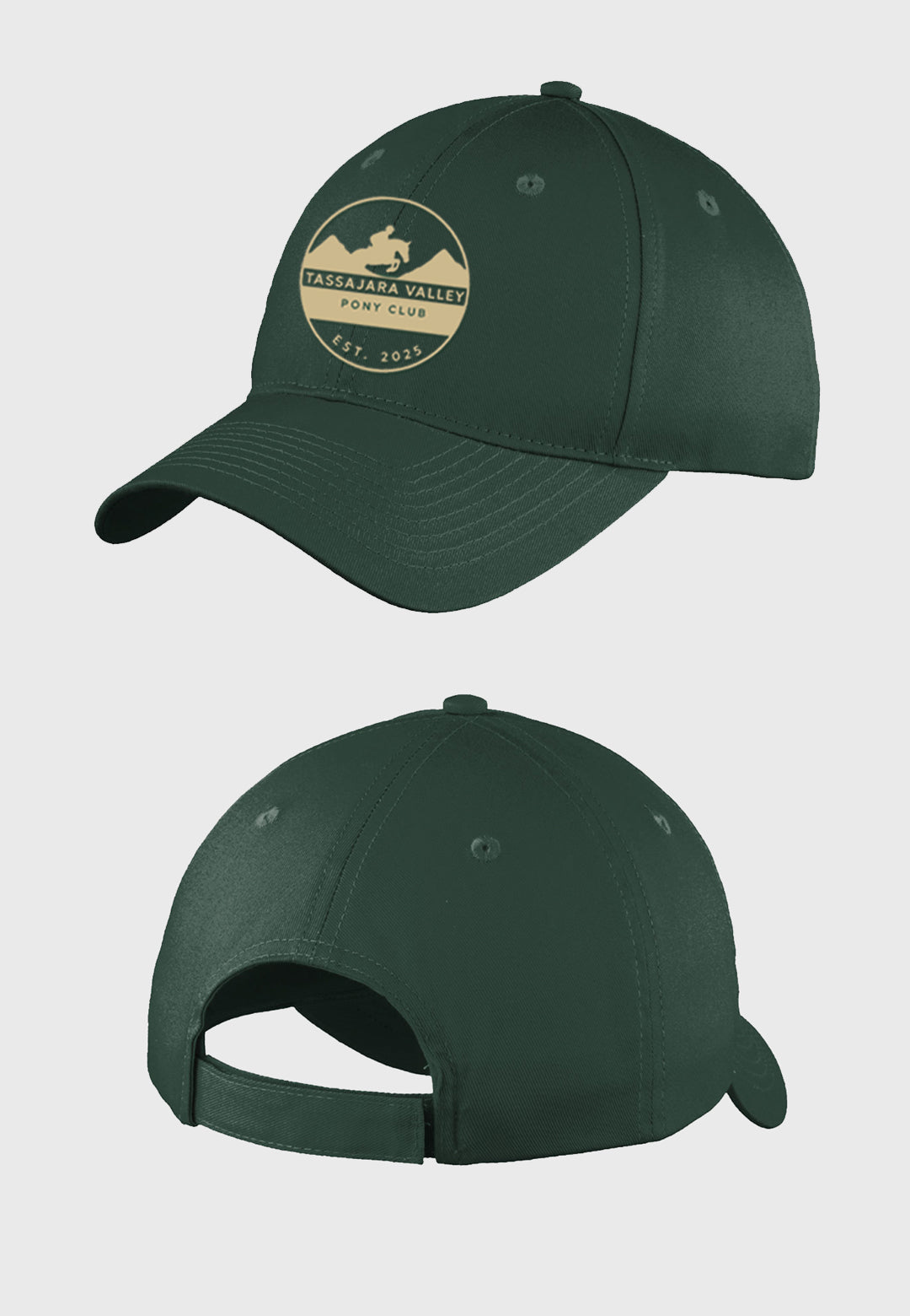 Tassajara Valley Pony Club Port & Company® Six-Panel Unstructured Twill Cap - Adult + Youth Sizes