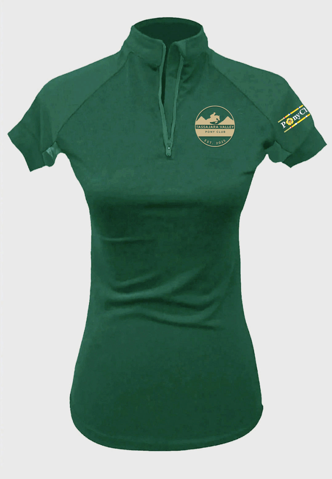 Tassajara Valley Pony Club Short Sleeve Custom Sun Shirt, Youth + Adult Sizes