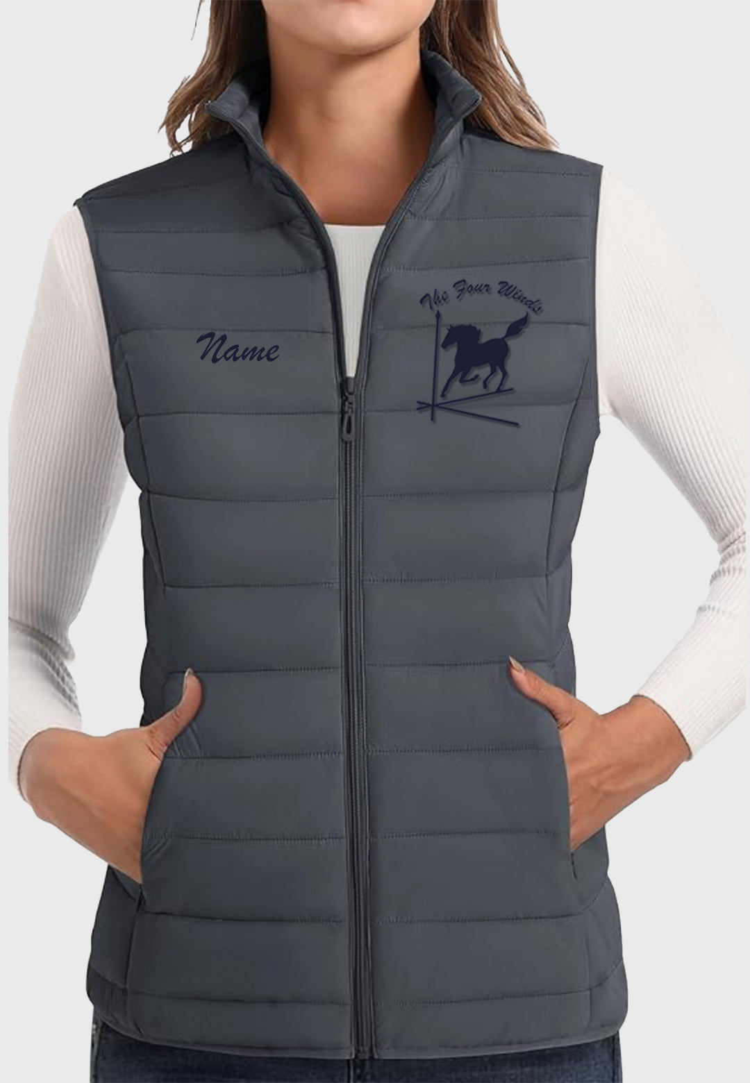 The Four Winds MAGCOMSEN Lightweight Women's Puffer Vest, 2 Color Options