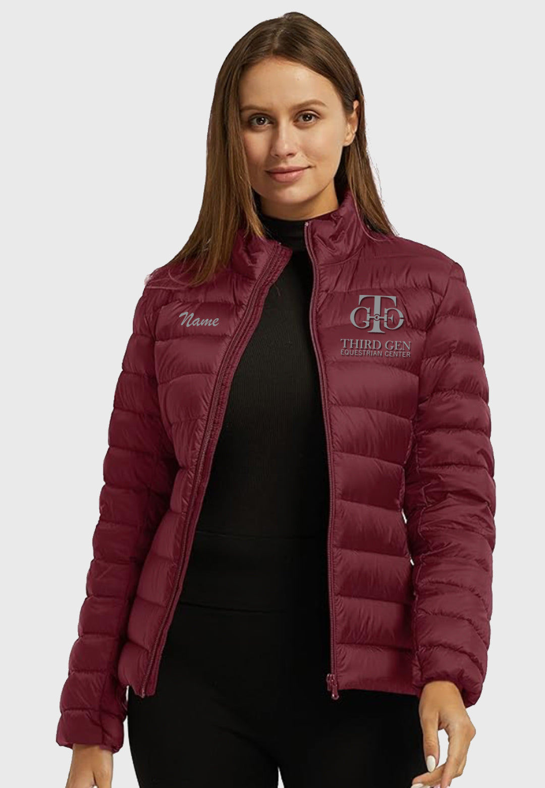 Third Gen Equestrian Center Wantdo Ladies Packable Light Weight Short Down Jacket