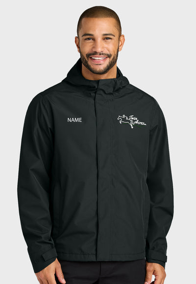 Twin Acres Port Authority® Ladies C-FREE® Rain Jacket, Ladies + Mens Sizes