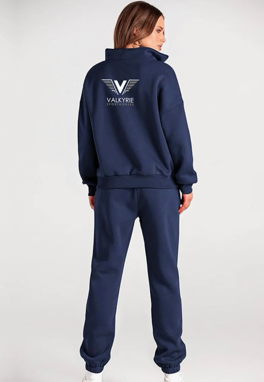 Valkyrie Sporthorses BTFBM 2-PIECE LOUNGE HOODIE OVERSIZED SWEATSUIT SET
