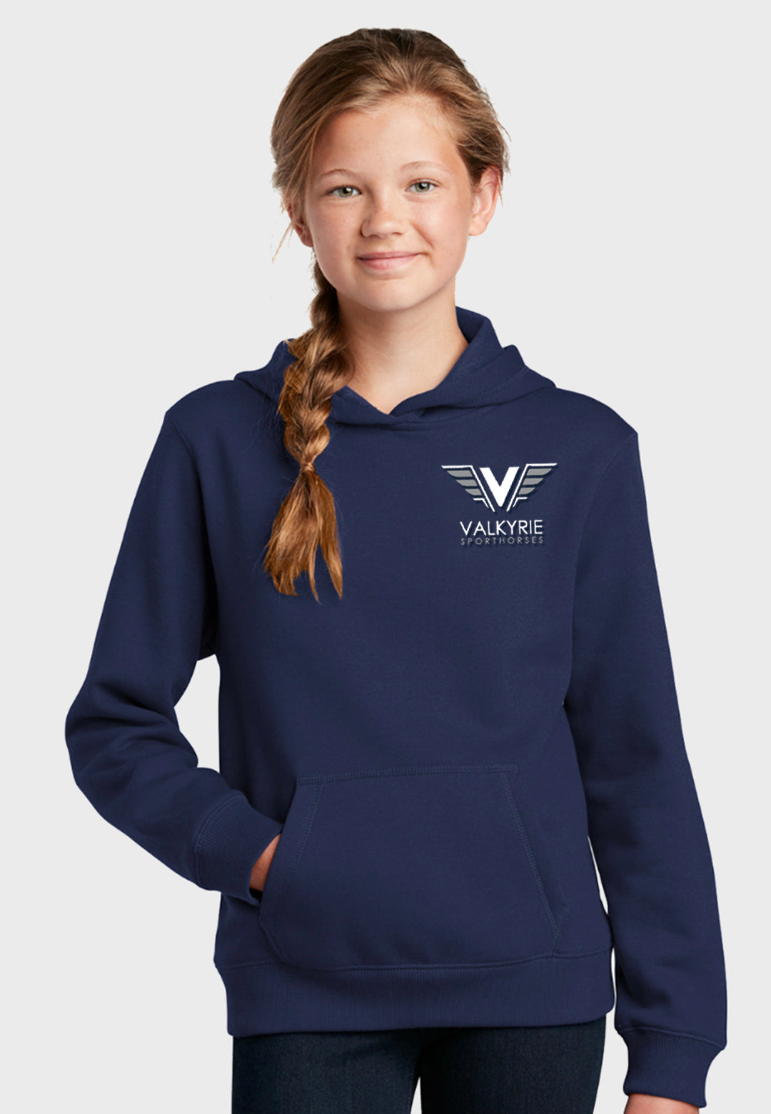 Valkyrie Sporthorses Sport-Tek® Hooded Sweatshirt - Ladies/Mens/Youth Sizes