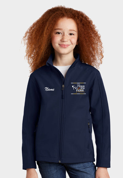 Van Vixen Farm Port Authority® Core Navy Soft Shell Jacket - Men's/Ladies/Youth