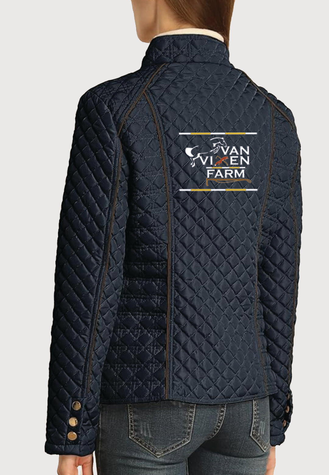 Van Vixen Farm Bellivera Women's Lightweight Quilted Puffer Jacket