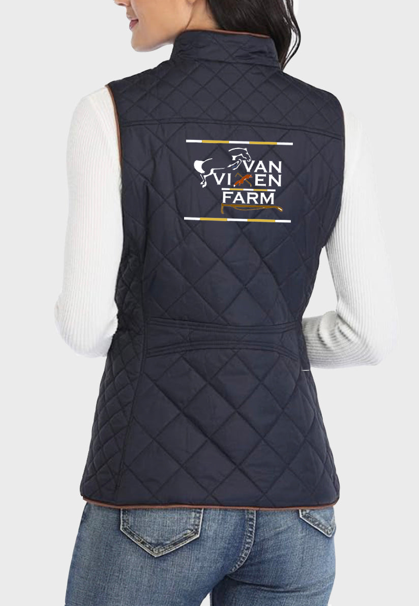 Van Vixen Farm Dilgul Ladies Lightweight Quilted Vest