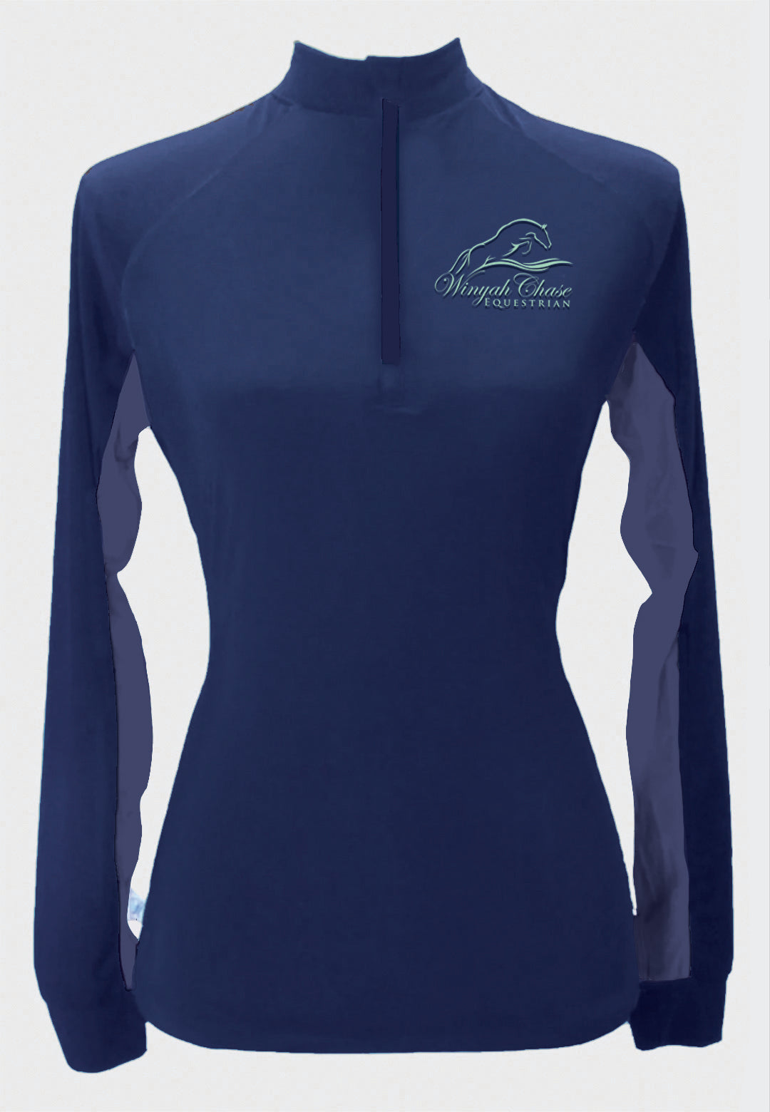 Winyah Chase Equestrian Long Sleeve Custom Sun Shirt, Adult + Youth Sizes, 2 Color Options