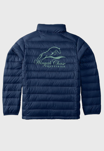 Winyah Chase Equestrian Essential Youth Lightweight Water-Resistant Packable Puffer Jacket