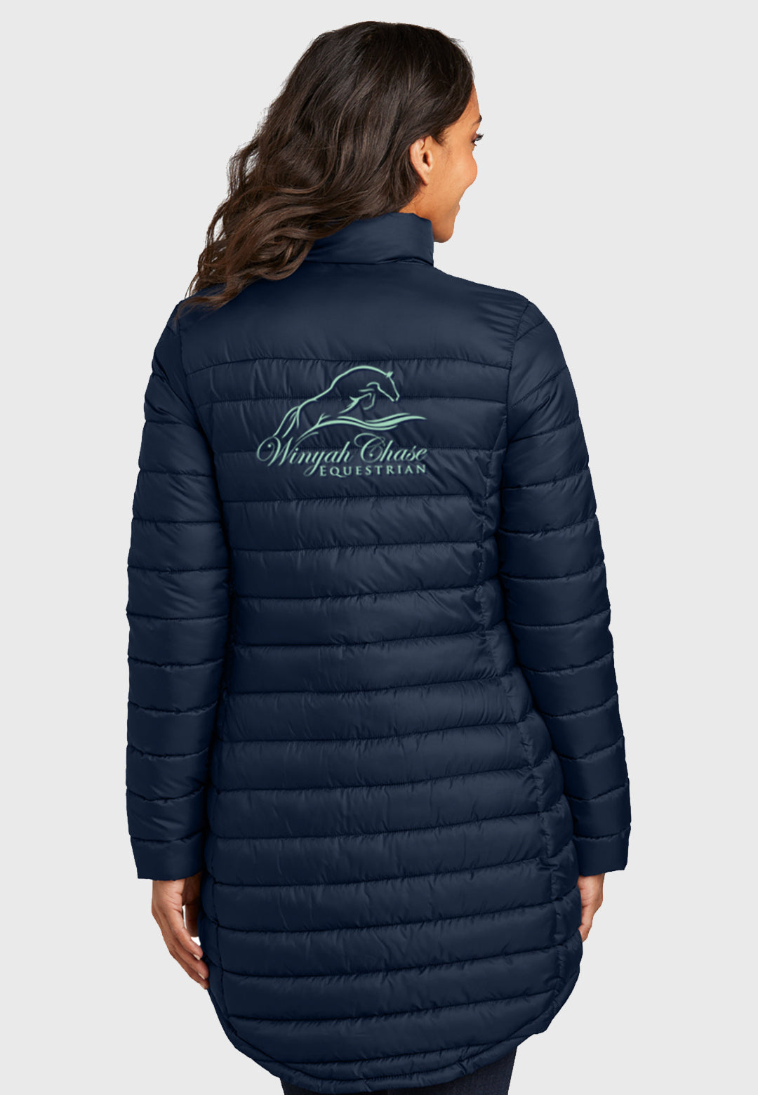 Winyah Chase Equestrian Port Authority® Ladies Horizon Puffy Long Jacket