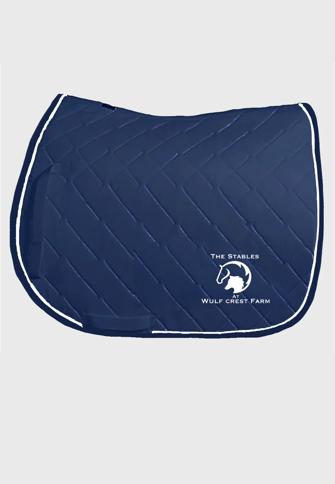 The Stables at Wulf Crest Farm JACKS QUILTED DRESSAGE OR ALL-PURPOSE SQUARE PAD