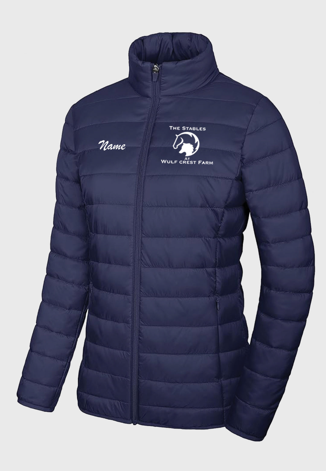 The Stables at Wulf Crest Farm MAGCOMSEN Lightweight Puffer Jacket, Mens, Ladies + Youth Sizes