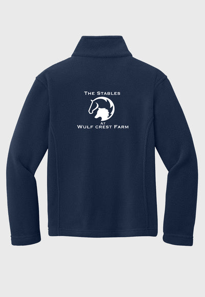 The Stables at Wulf Crest Farm Port Authority® Youth Fleece Jacket