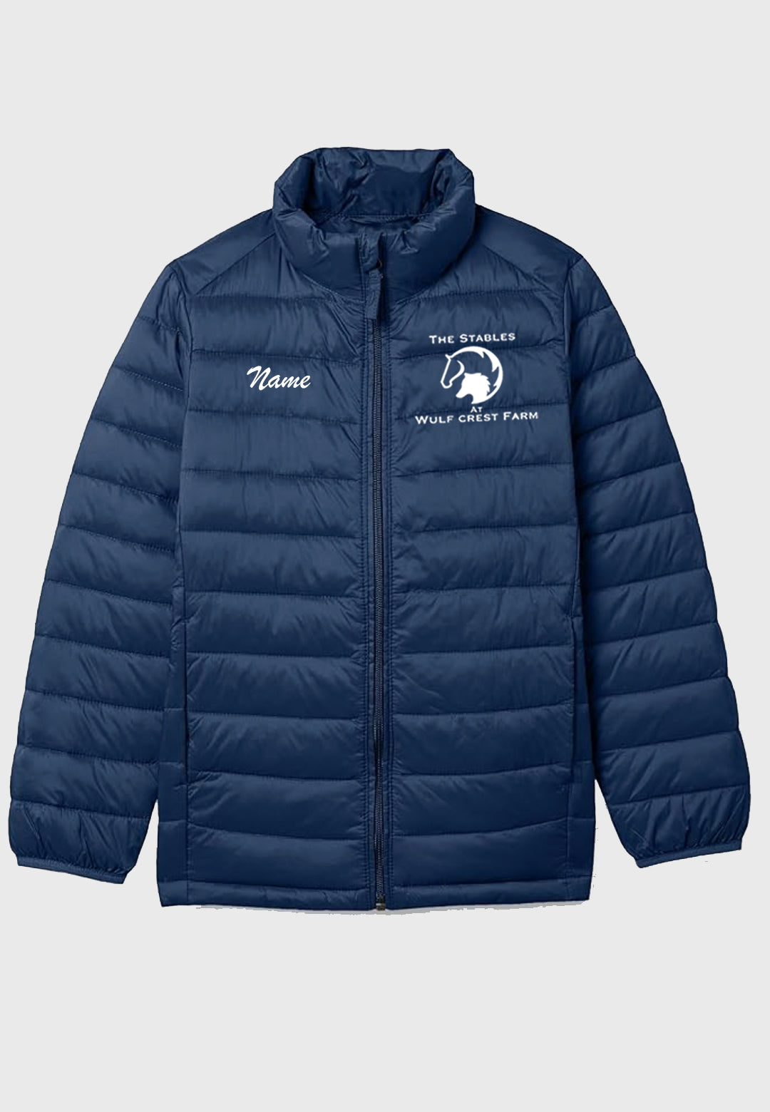 The Stables at Wulf Crest Farm MAGCOMSEN Lightweight Puffer Jacket, Mens, Ladies + Youth Sizes