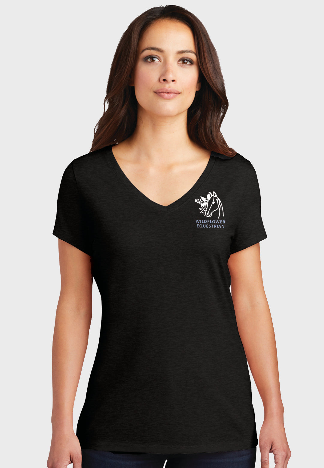 Wildflower Equestrian District ® Women’s Perfect Tri ® V-Neck Tee, 3 Color Options