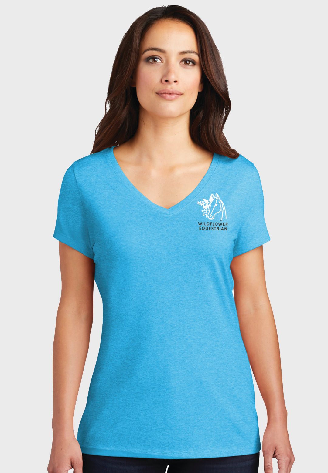 Wildflower Equestrian District ® Women’s Perfect Tri ® V-Neck Tee, 3 Color Options