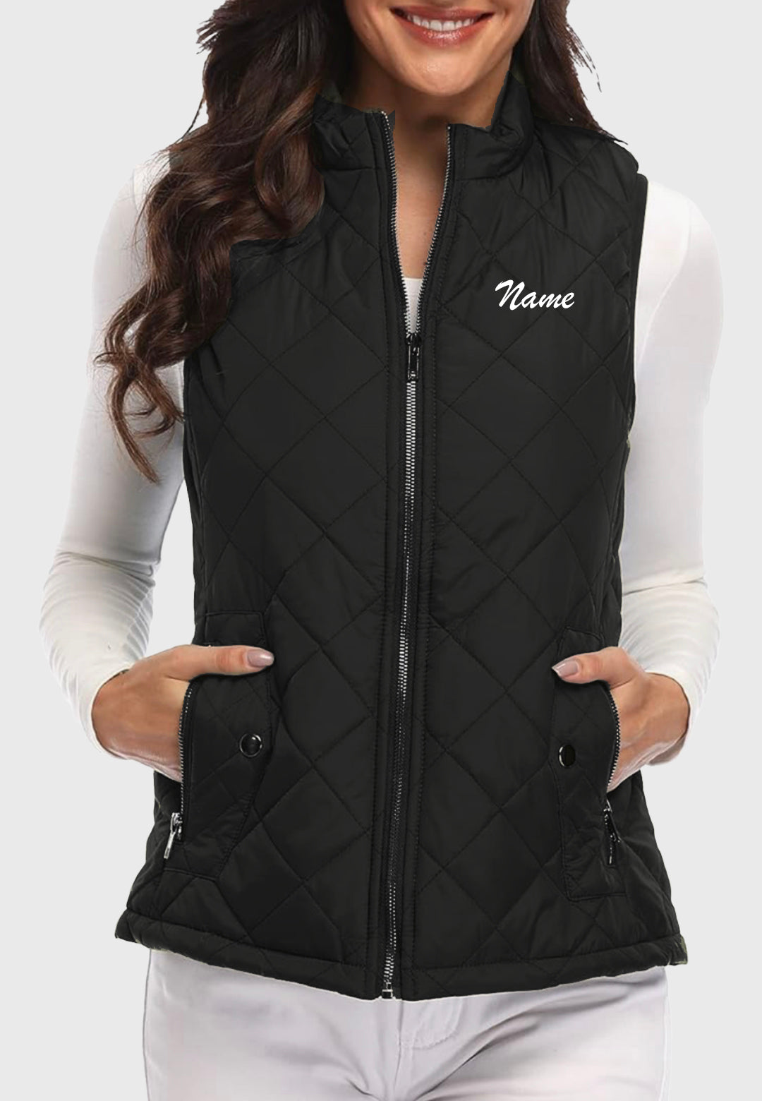 White Horse Equestrian Fuinloth Women's Quilted Vest, 2 Color Options