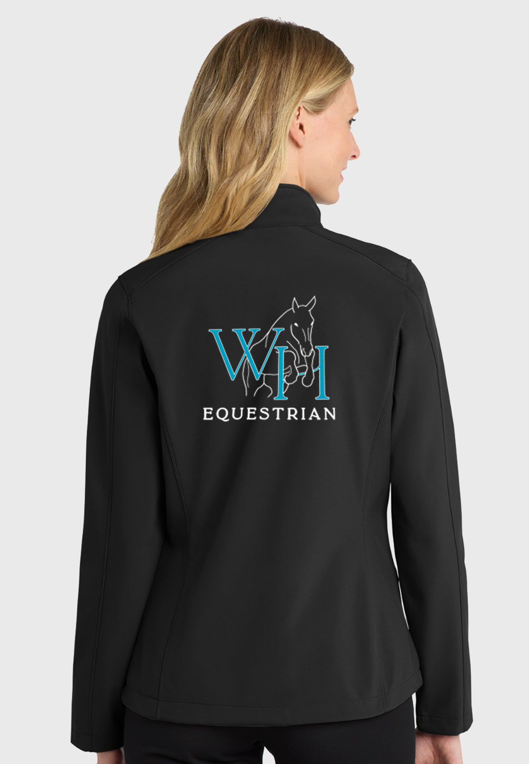 White horse Equestrian Port Authority® Core Ladies Soft Shell Jacket