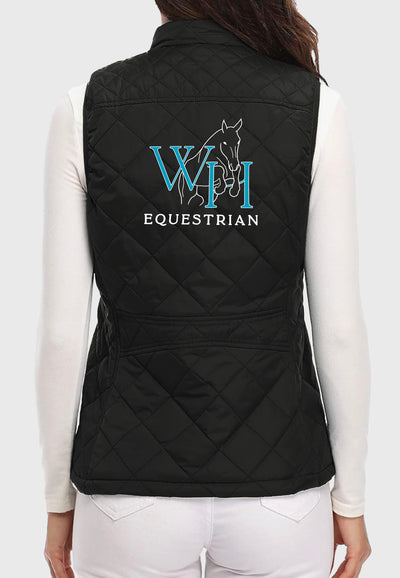 White Horse Equestrian Fuinloth Women's Quilted Vest, 2 Color Options
