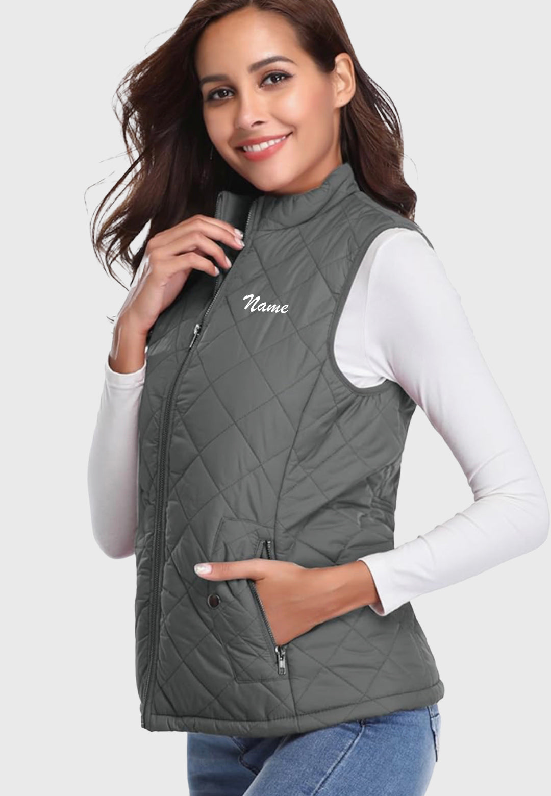 White Horse Equestrian Fuinloth Women's Quilted Vest, 2 Color Options