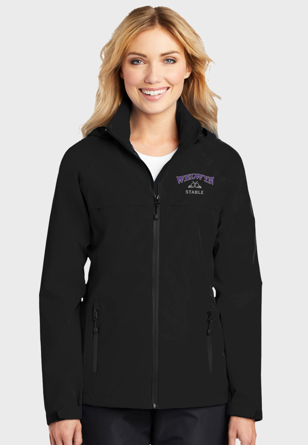 Welwyn Stable Ladies Port Authority® Torrent Waterproof Jacket - Black