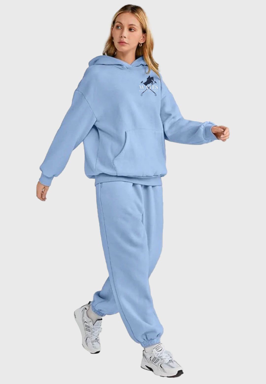 Wates Sport Horses 2-PIECE LOUNGE HOODIE OVERSIZED SWEATSUIT SET