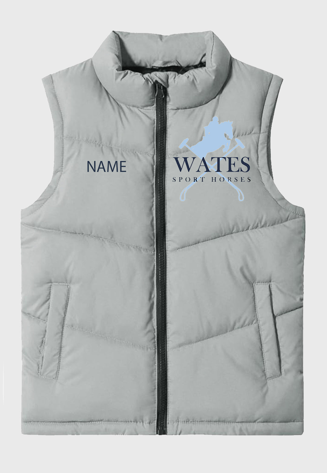 Wates Sport Horses Meikulo Youth Zip Up Puffer Vest