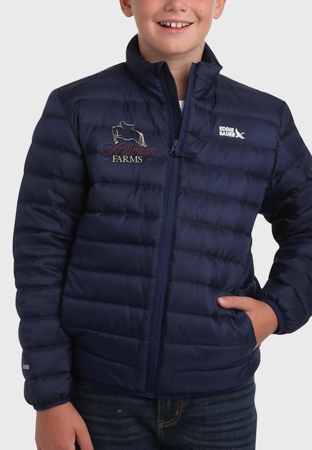 Willowin Farms Eddie Bauer CirrusLite Weather Resistant Down Coat - youth Sizes