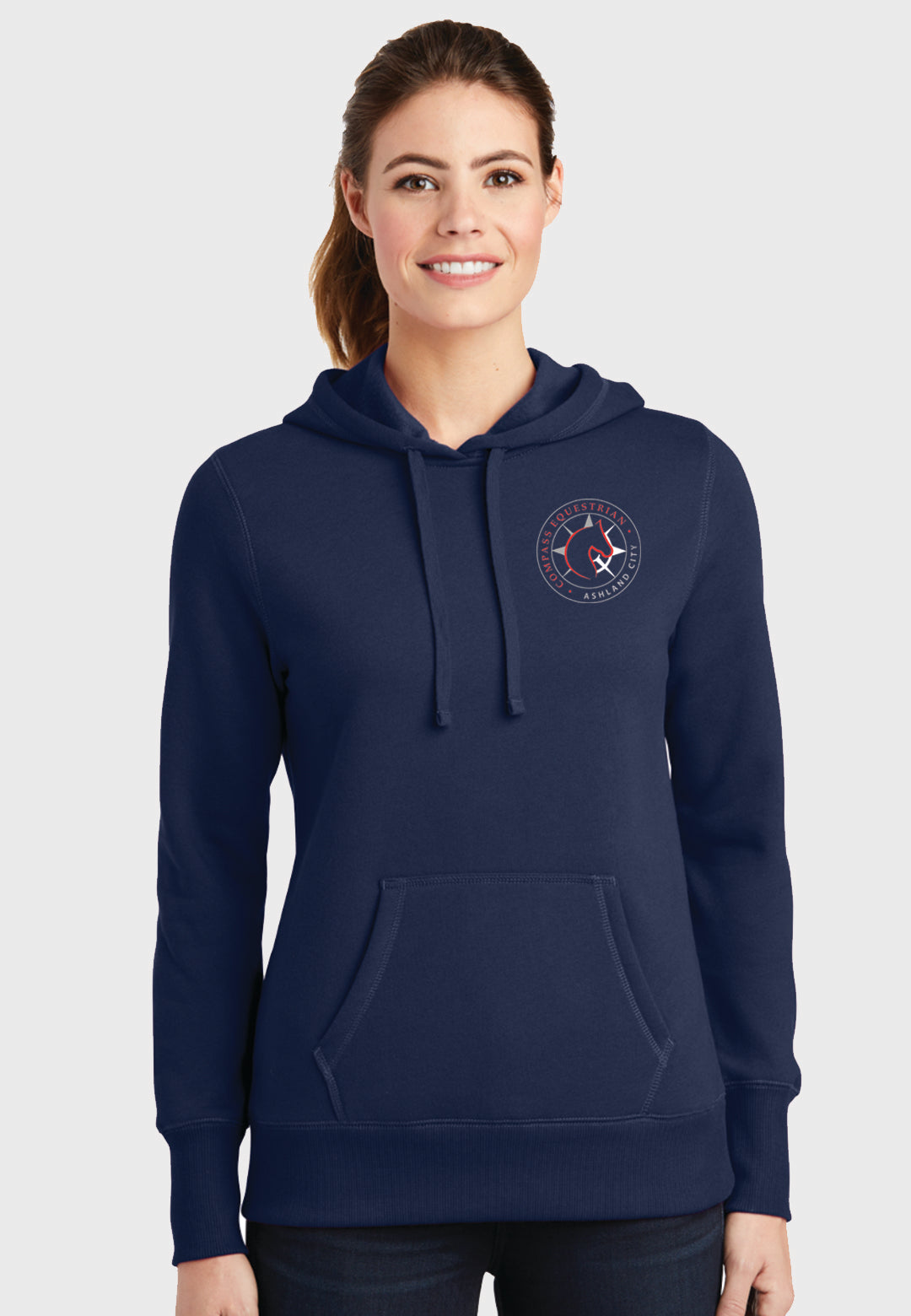 Compass Equestrian Sport-Tek® Hooded Sweatshirt - Ladies/Mens/Youth Sizes