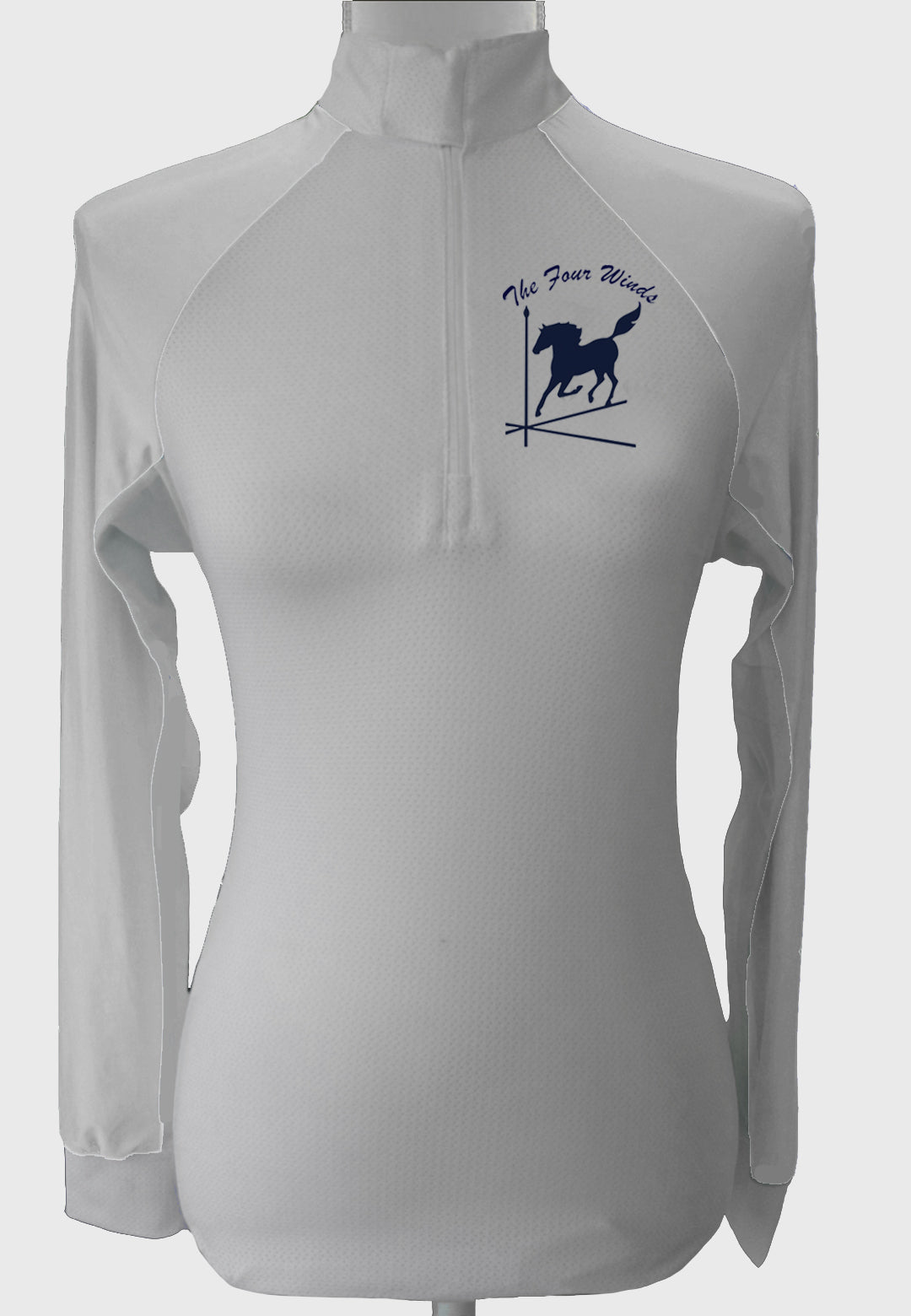 The Four Winds Custom Show Shirt with Customizable Sleeves, Youth + Mens Sizes