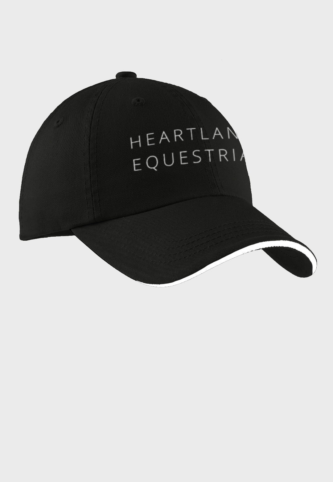 Heartland Equestrian Port Authority® Sandwich Bill Cap with Striped Closure