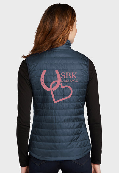 SBK Dressage Port Authority® Packable Puffy Vest - Ladies/Mens Styles