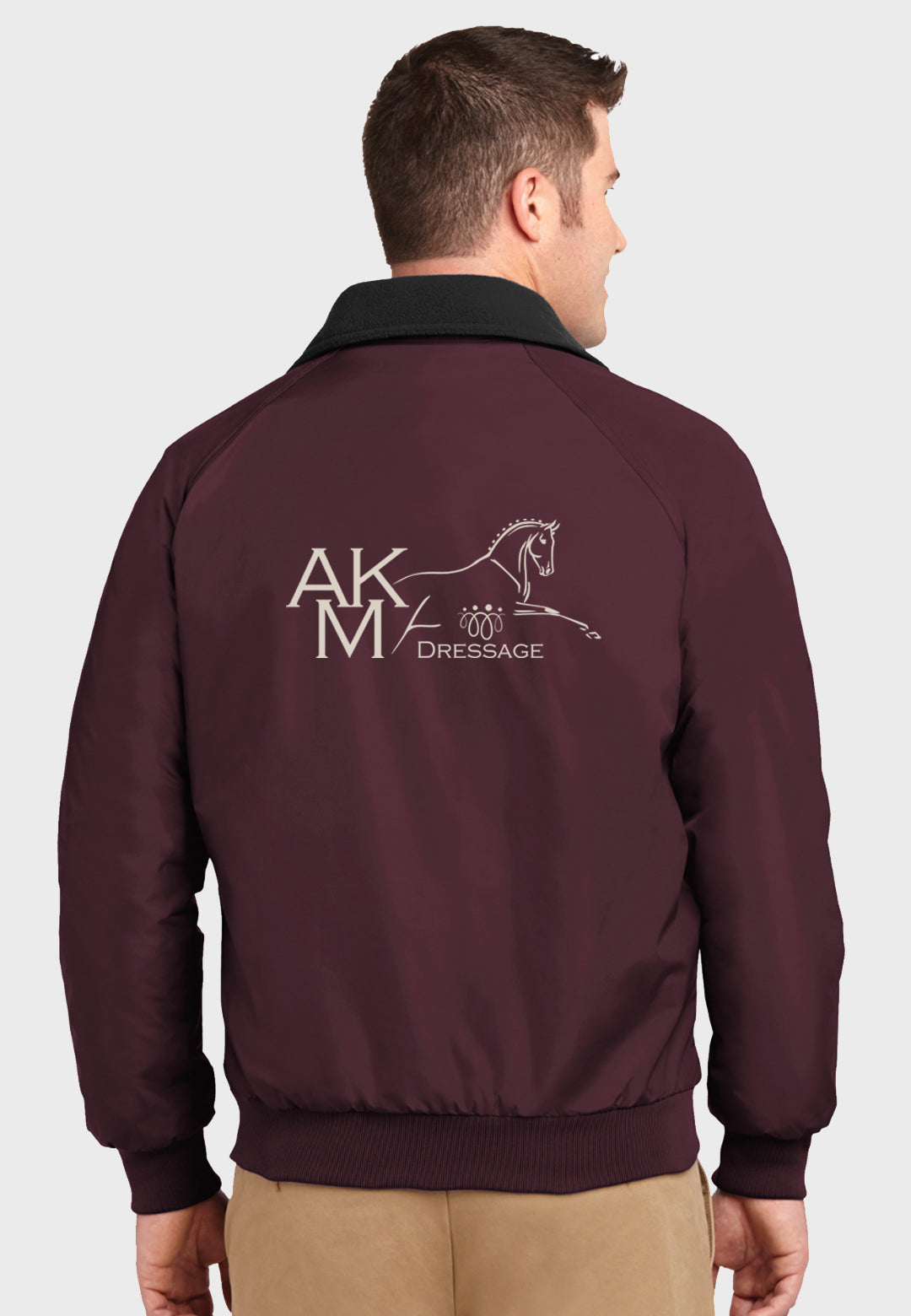 AKM Dressage Mens Port Authority® Challenger Jacket - Black