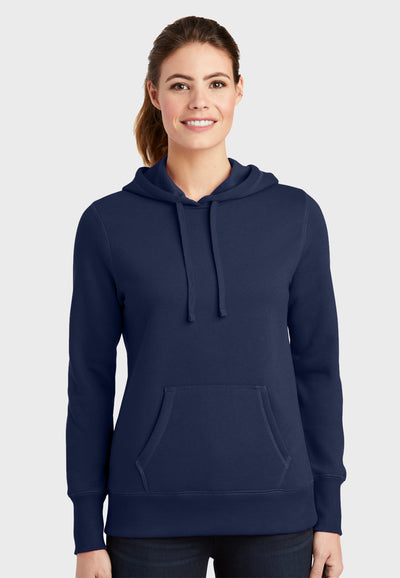 A Lotte Horses Sport-Tek® Ladies Pullover Hooded Sweatshirt - Navy