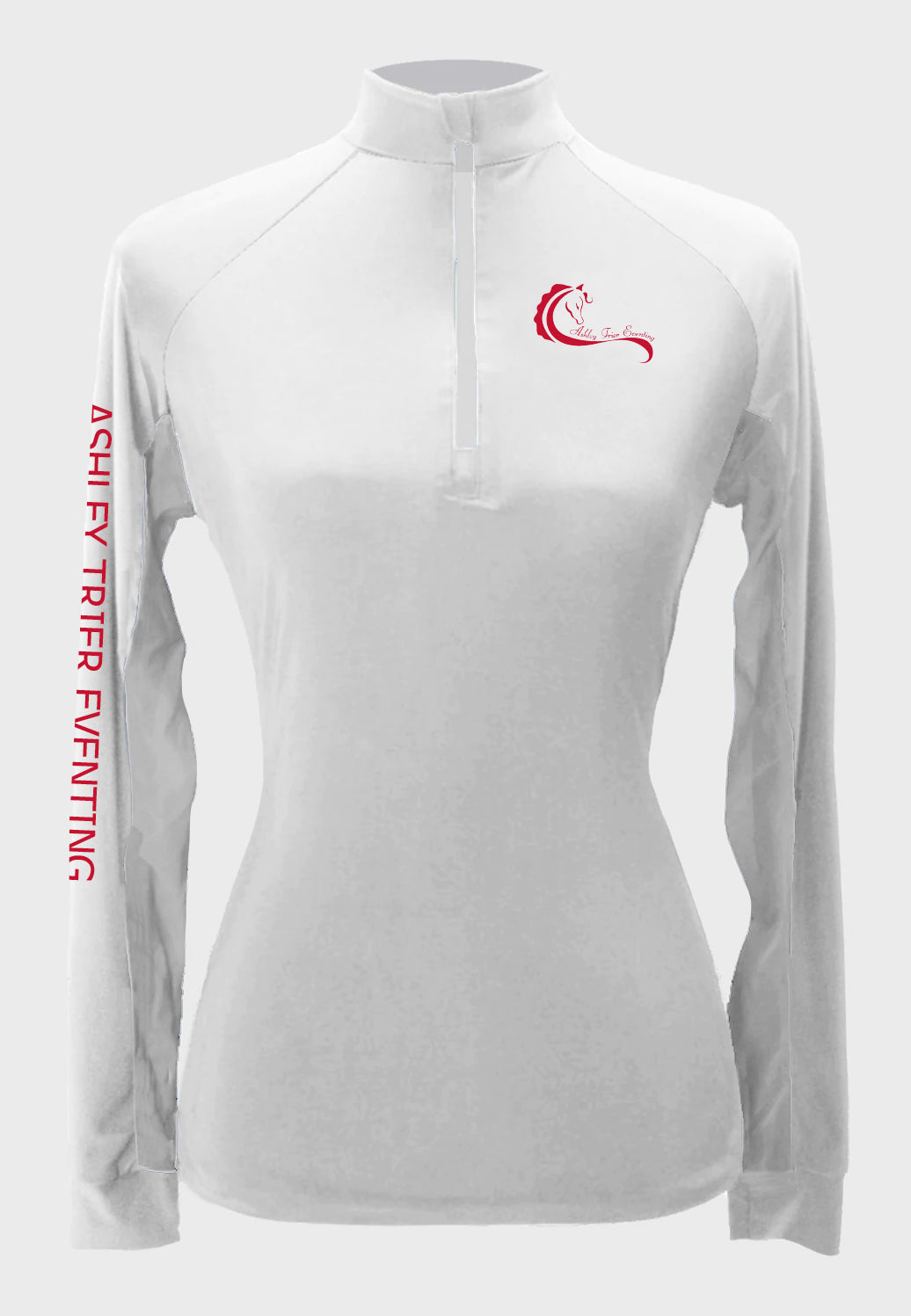 Ashley Trier Eventing White Custom Sun Shirt  - Adult and Youth Sizes