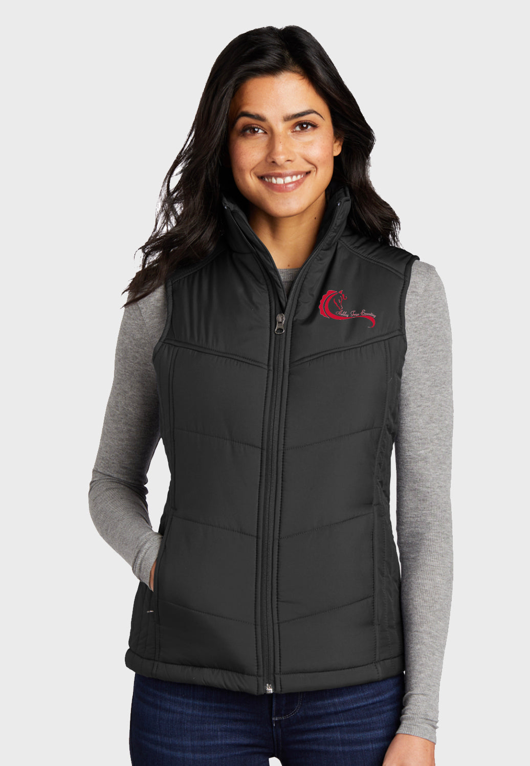 Ashley Trier Eventing Port Authority® Ladies Puffy Vest