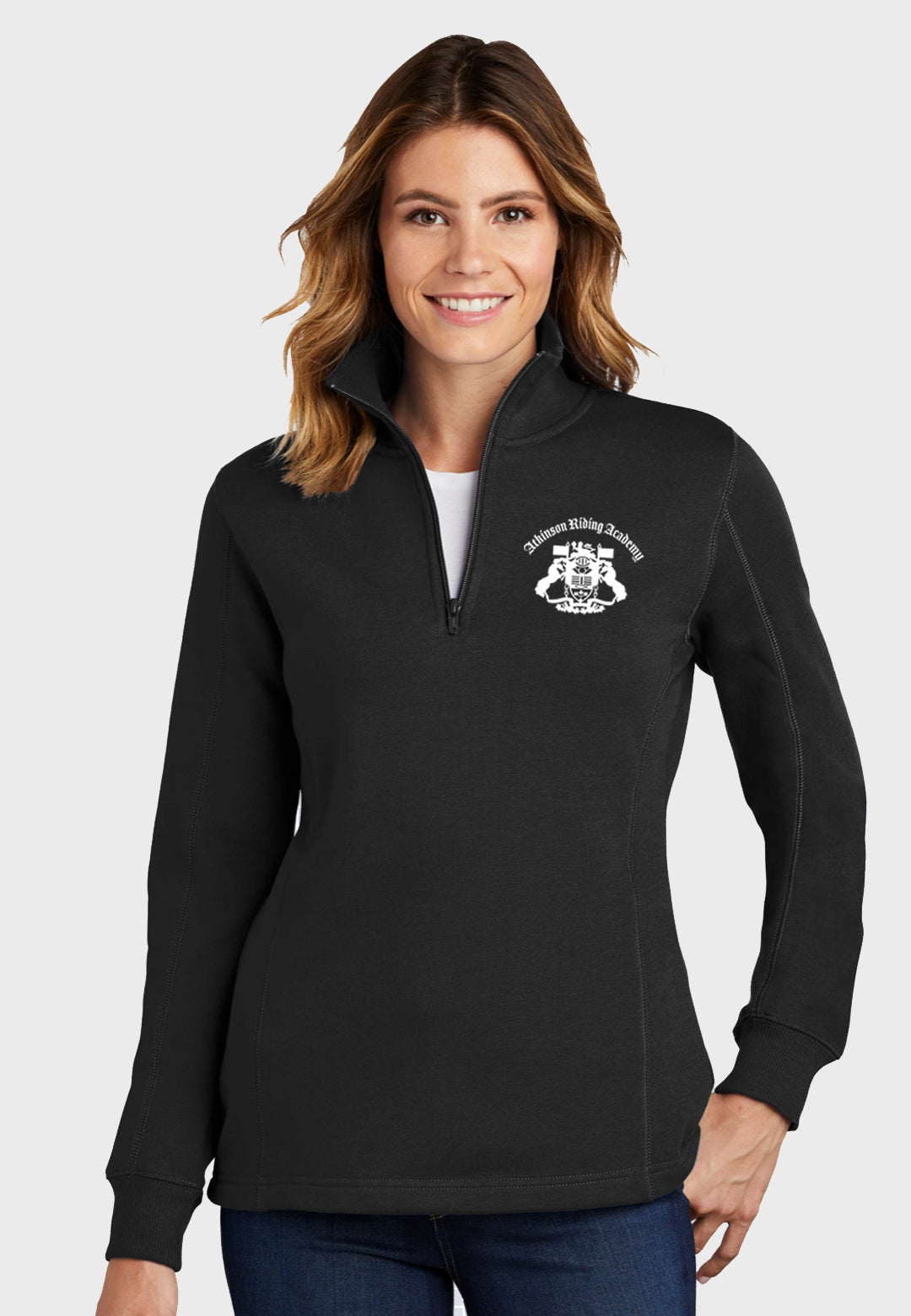 Atkinson Riding Academy Sport-Tek® Ladies 1/4-Zip Sweatshirt - Multiple Color Options