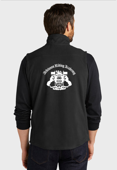Atkinson Riding Academy Ladies + Mens Port Authority® MicroFleece Vest - Black
