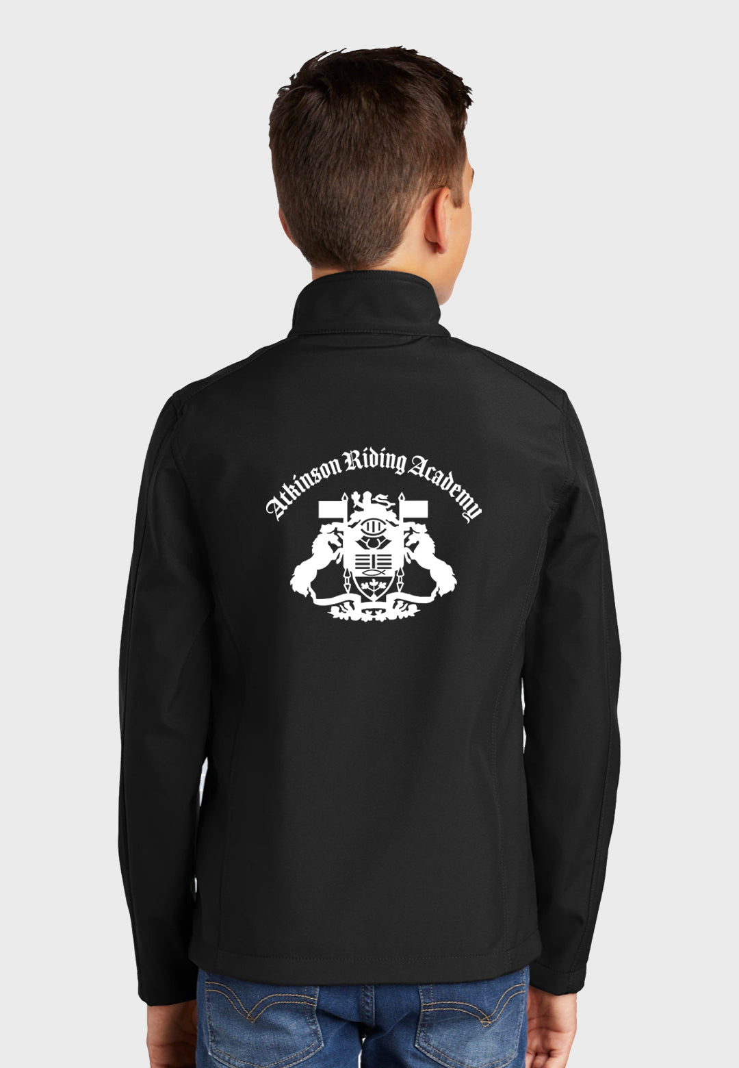 Atkinson Riding Academy Port Authority® Youth Core Soft Shell Jacket - Black