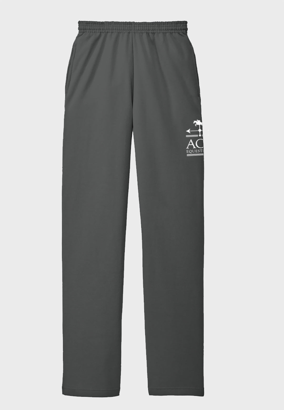 Ace Equestrian Port & Company® Core Fleece Sweatpant with Pockets (Unisex) - Grey