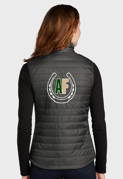 Amblefoot Farms Port Authority® Ladies Packable Down Vest - Grey