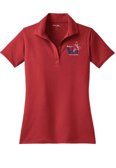 Area 8 Young Riders Sport-Tek® Ladies Sport-Wick® Polo - Navy or Red