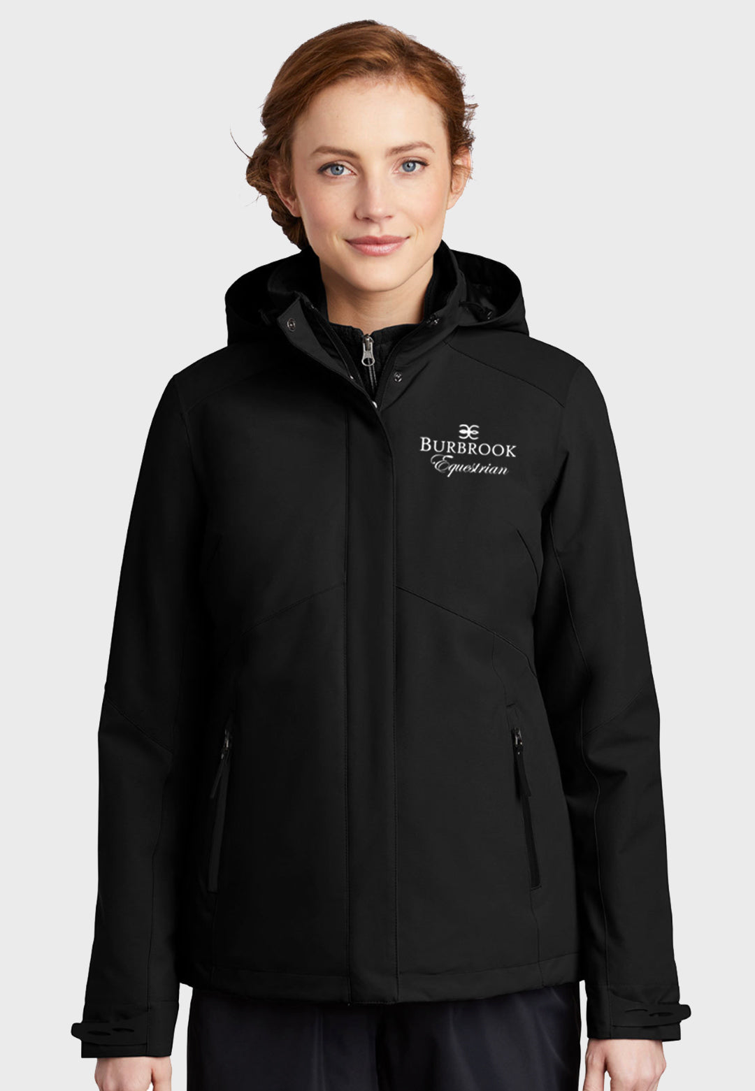 Burbrook Equestrian Port Authority ® Ladies Insulated Waterproof Tech Jacket - Black