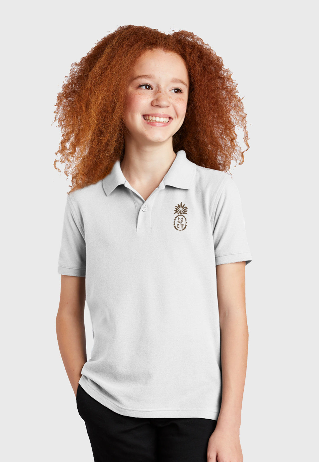 Brown Hall Farm Port Authority® Youth Classic Pique Polo