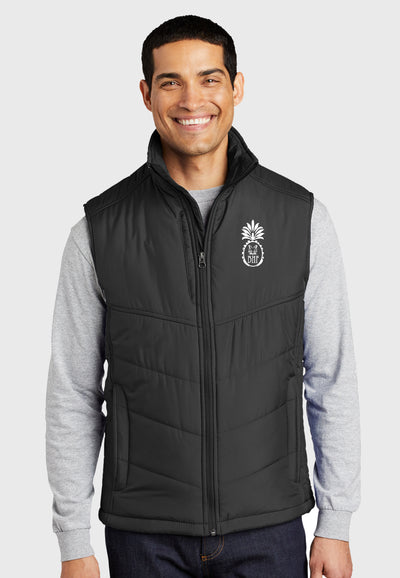 Brown Hall Farm Port Authority® Puffy Vest - Black, Ladies + Mens Styles