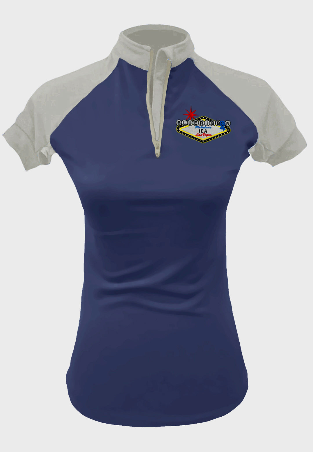BRHJD Custom Short-Sleeve Navy Sun Shirt (IEA), Adult + Youth Sizes