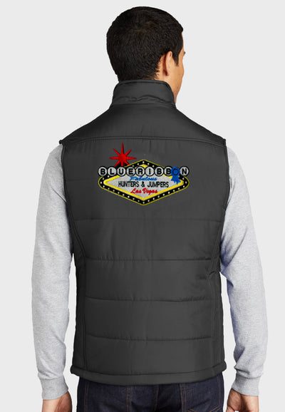 BRHJD Mens Port Authority® Puffy Vest (multiple logo choices) - Black