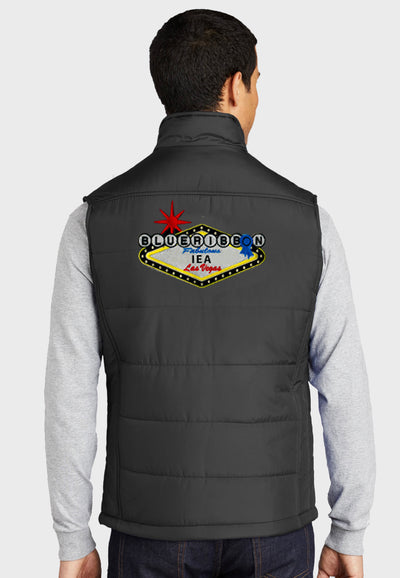 BRHJD Mens Port Authority® Puffy Vest (multiple logo choices) - Black