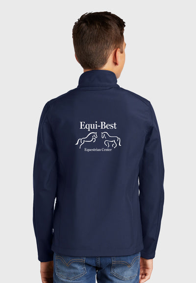 Equi-Best Port Authority® Youth Core Soft Shell Jacket - Navy