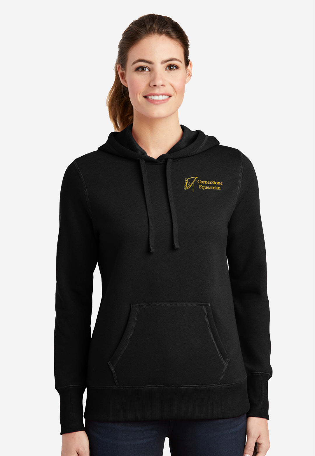 Cornerstone Equestrian Sport-Tek®  Hooded Sweatshirt - Adult + Youth Sizes
