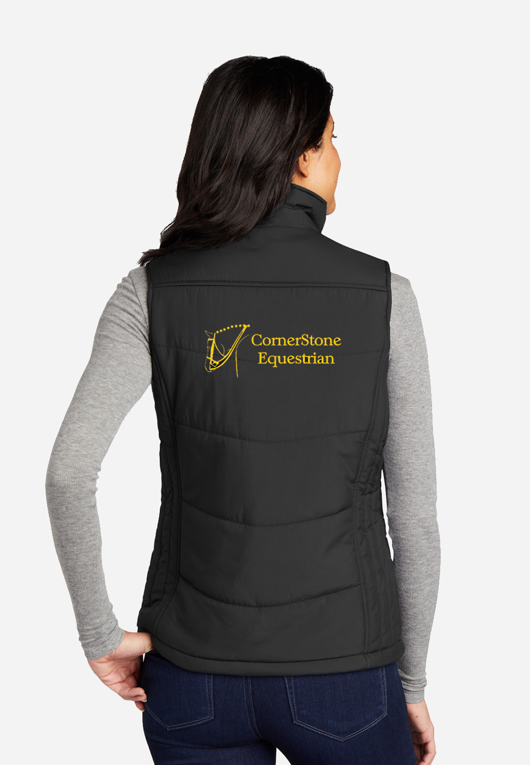 Cornerstone Equestrian Port Authority® Ladies Puffy Vest
